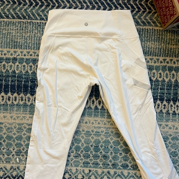 Lululemon White Capris - Picture 3 of 5